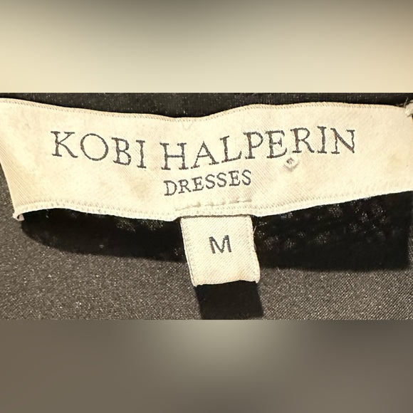 Kobi Halperin 3/4 Sleeves Kandace Black Lace Shift Dress - Picture 9 of 10